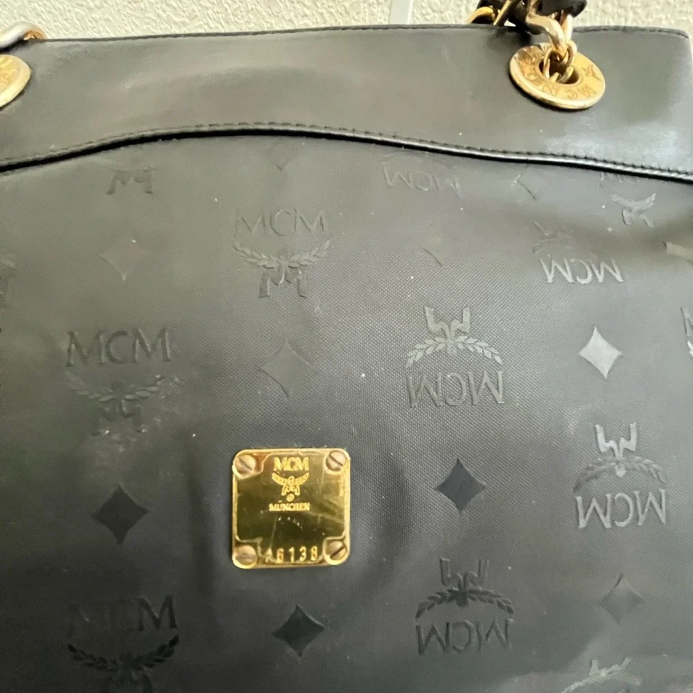 MCM Black Leather Women's Bag - Picture 6 of 14